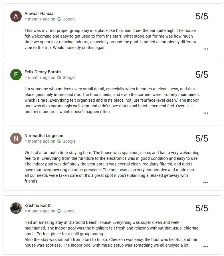 Google review screenshot for ECR Diamond